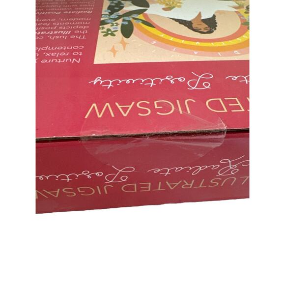 500 Pcs Puzzle Jigsaw 'Radiate Positivity'Table Games 24” x 18” Illustrate Pink - Picture 11 of 11